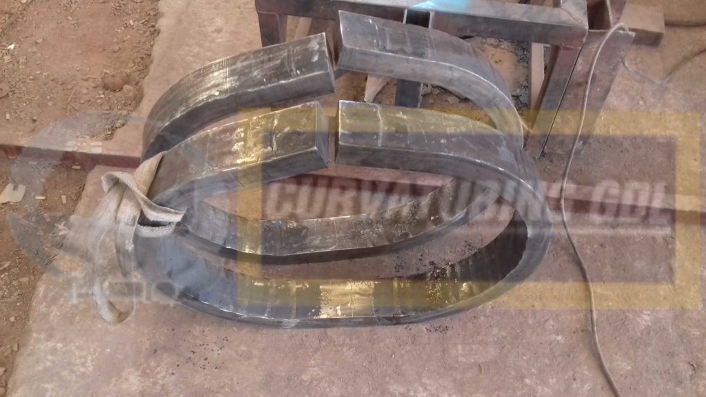 Barra rectangular rolada